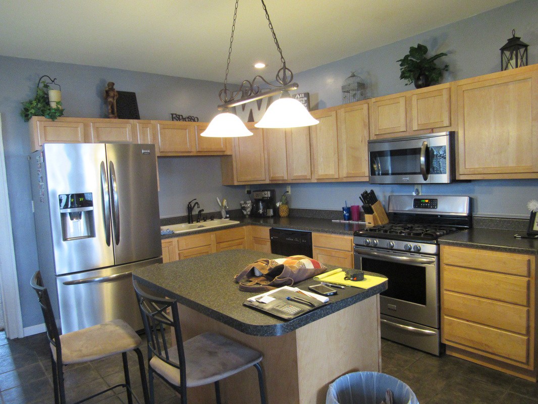 before and after kitchen remodel