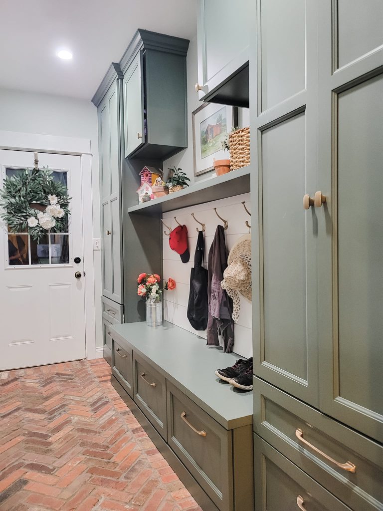 mudroom cabinets