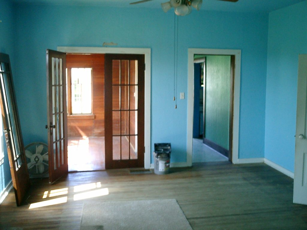 dining room before