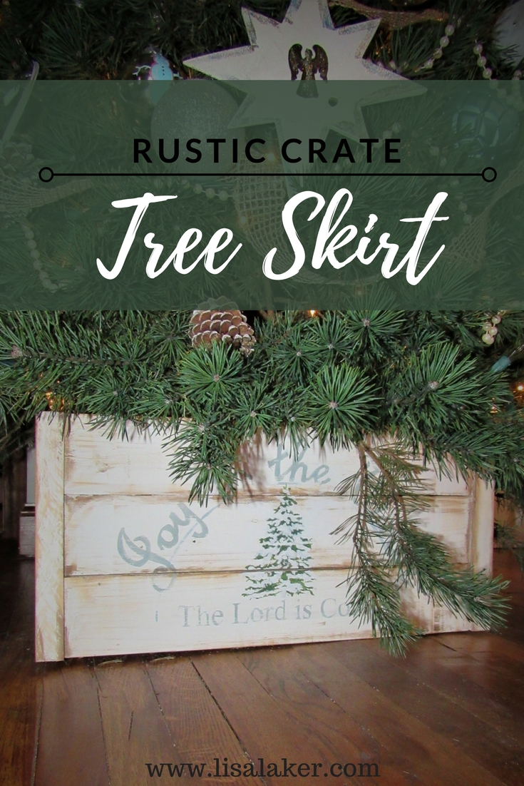 tree skirt crate