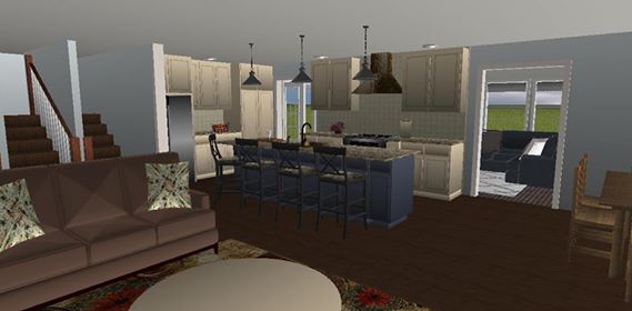 kitchen rendering