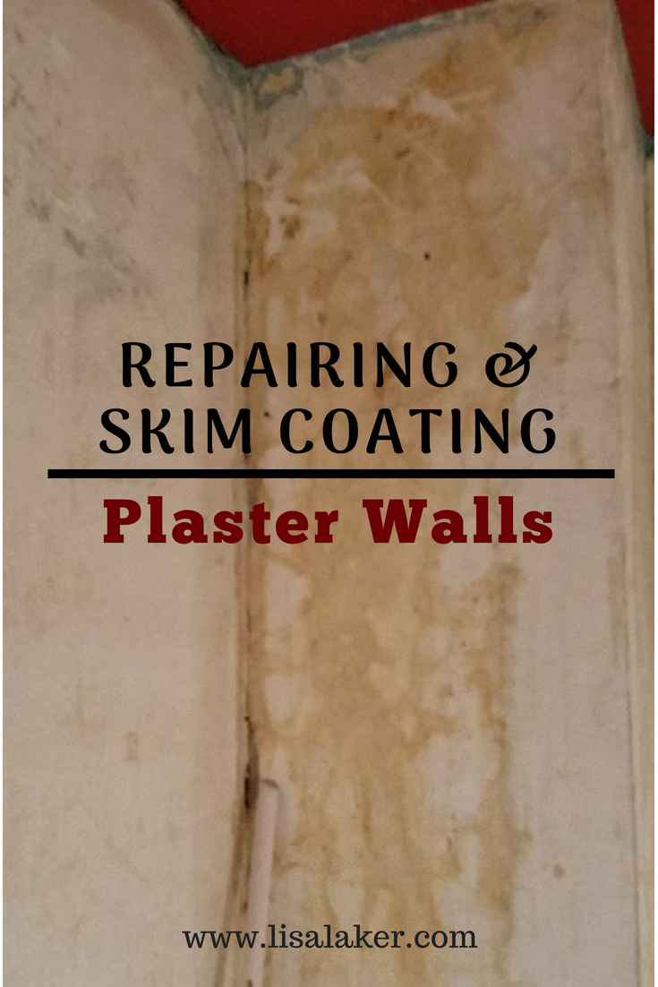 plaster wall repair and skim coating