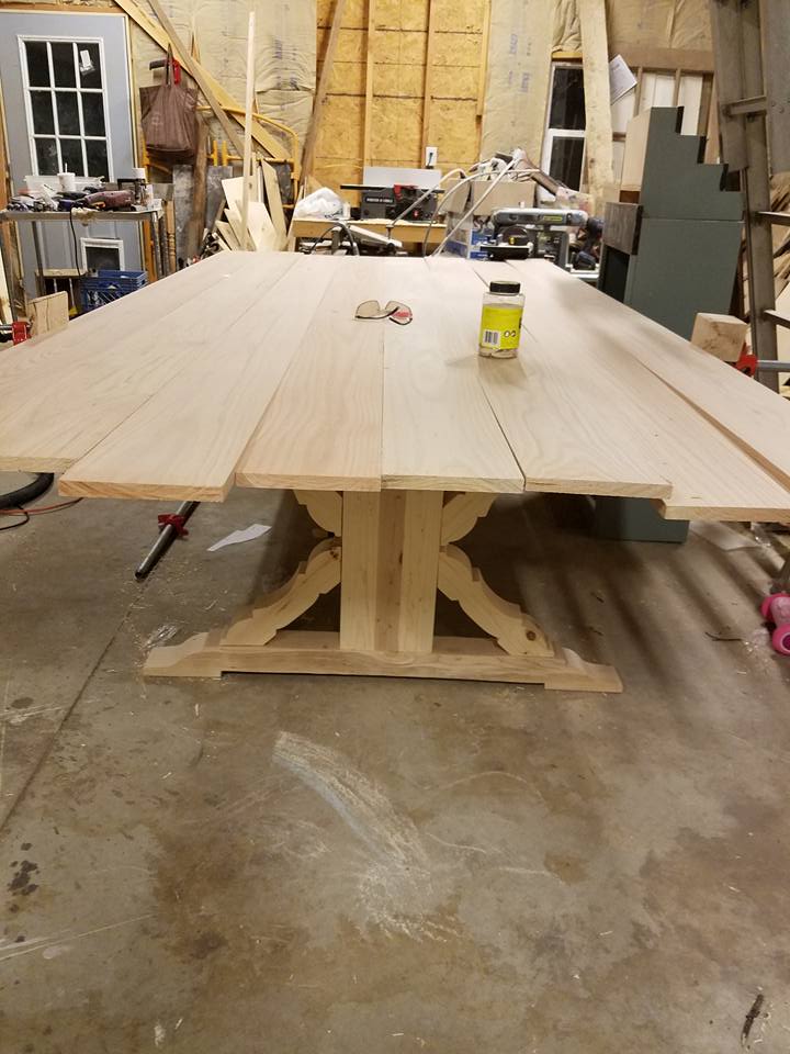 building a table top