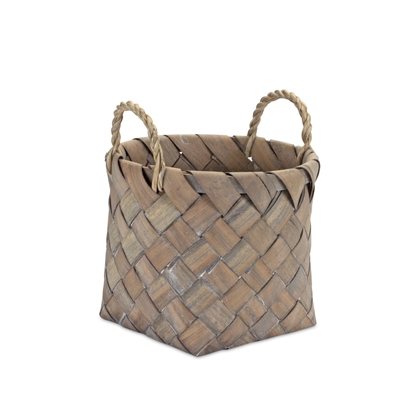 Small Brown Woven Basket