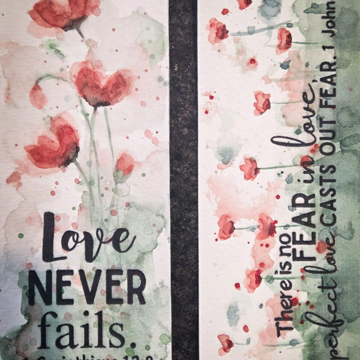 Watercolor Class Bookmarks -- February 2nd 5:30-6:15